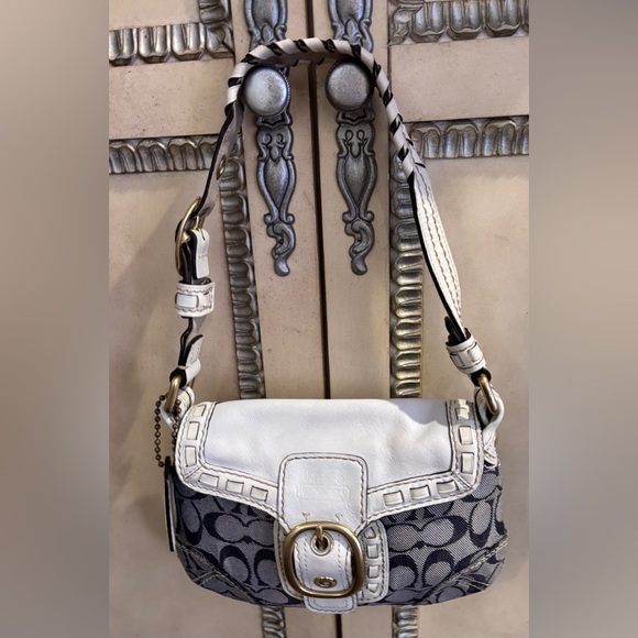 Coach Handbags - Coach Y2K Bleeker Signature Denim bag 2007